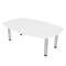 Skutchi Designs 45 in W, 72 in L, 29 in H, Engineered Wood Top, White HAR-ABOT-46X72-PT-09 - alternate 1